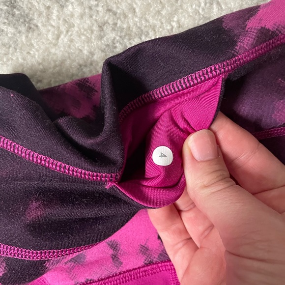 Lululemon High Rise Wunder Under Pant Raspberry - Picture 9 of 9